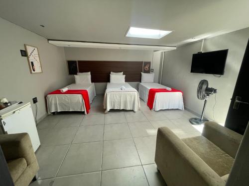 Ένα ή περισσότερα κρεβάτια σε δωμάτιο στο Ayan Contractors & Student Accommodation