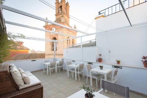 Balkón nebo terasa v ubytování Stay Unique Apartments Eslava Pet Friendly