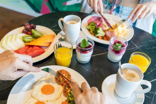 度假屋内部或周边提供的食物