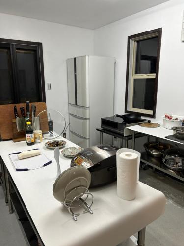 Dapur atau dapur kecil di 白馬の小家ー205室