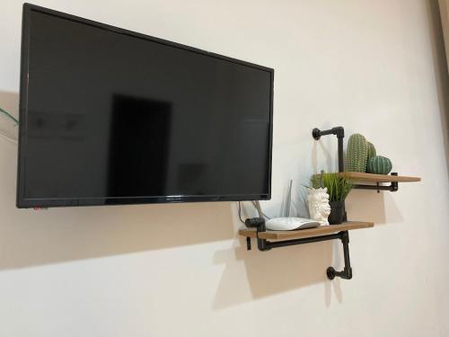 TV a/nebo společenská místnost v ubytování La Casetta