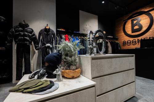 a clothing store with a mannequin bending over a counter at Swissôtel Resort Kolasin in Kolašin