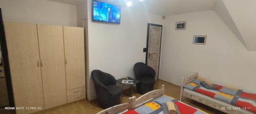 TV a/nebo společenská místnost v ubytování Guest House Zuzana