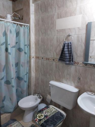 Koupelna v ubytování Departamentos Florida