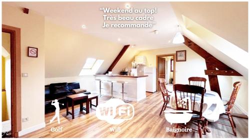 La longère T3 - Au Golf de Bellême - Parking - Wifi - 4 Pers