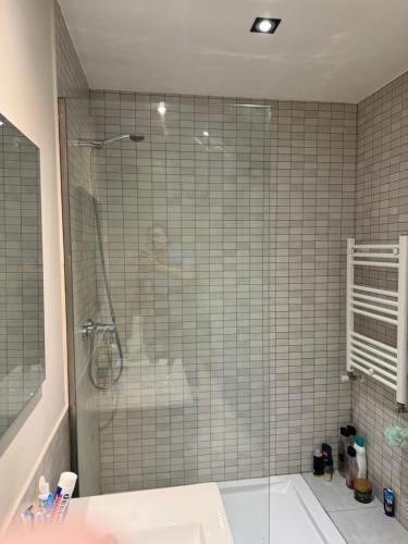 Et badeværelse på Tribeca Suit