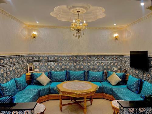 Posezení v ubytování Dar el henna