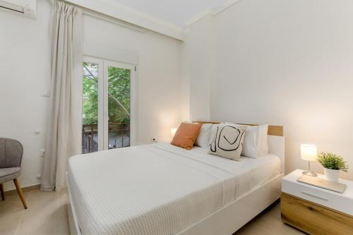 Posteľ alebo postele v izbe v ubytovaní Premium, modern apartment in city center