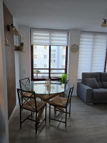 Posezení v ubytování Topacio IV Playa Fossa - Tropicana