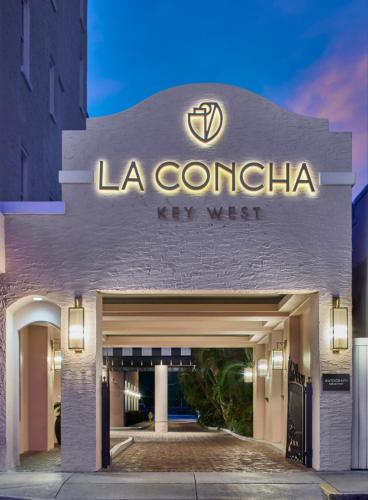 a sign for a la concha key west hotel at La Concha Key West, Autograph Collection in Key West