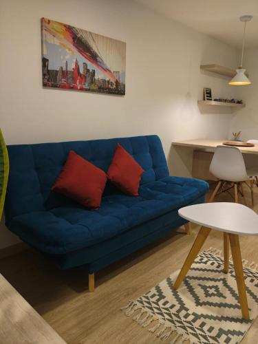 Χώρος καθιστικού στο Comoda Suite 1619