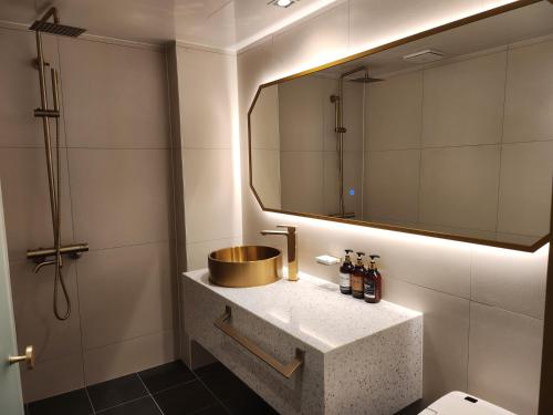 Koupelna v ubytování Suwon Hotel Insta