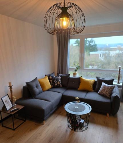 Ruang duduk di Zentrumsnah in Kassel - Balkon - Gratis Parken