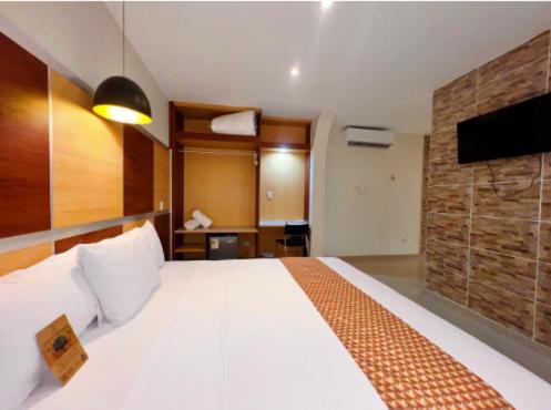 Hotel Nilasにあるベッド