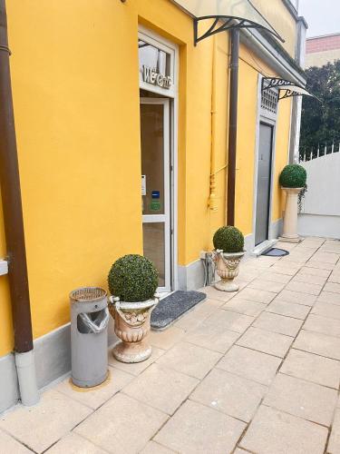 Das Gebäude in dem sich das Bed & Breakfast befindet