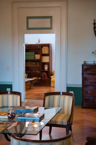 Χώρος καθιστικού στο Villa Ceci Dimora di Storie