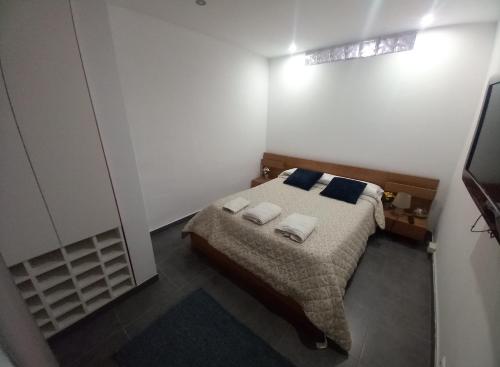 Katil atau katil-katil dalam bilik di Sol y playa duplex