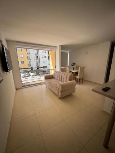 TV a/nebo společenská místnost v ubytování Apartamento norte de Barranquilla