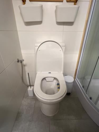 Koupelna v ubytování Chata Rajecke Teplice