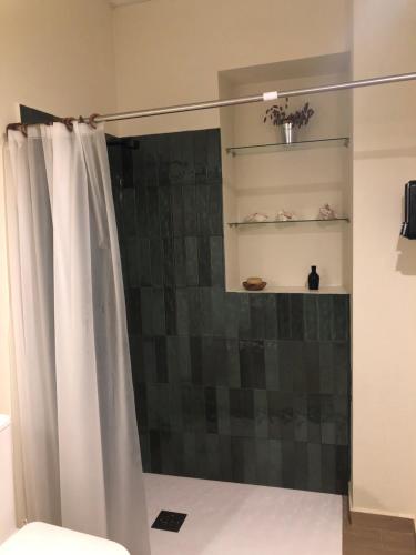 Koupelna v ubytování Casa Rural La Viña