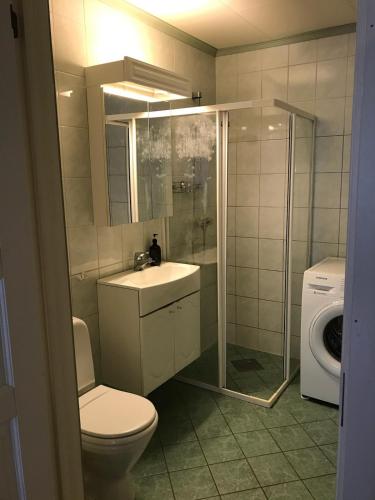 Ένα μπάνιο στο Bright and nice apartment