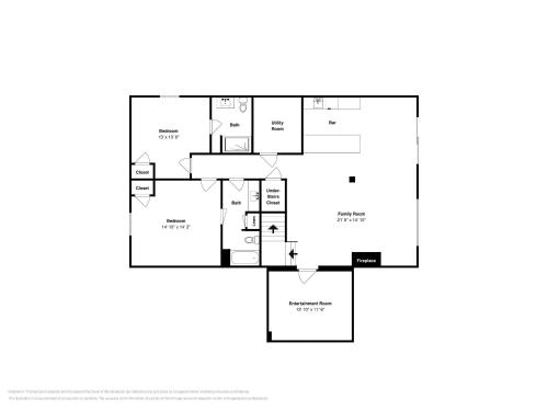 a floor plan of a house at Majestic Manor in McHenry