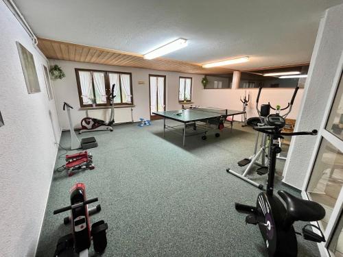 Fitness centrum a/nebo fitness zařízení v ubytování Schwarzwald Apartment mit Sauna 2 Zimmer frisch renoviert