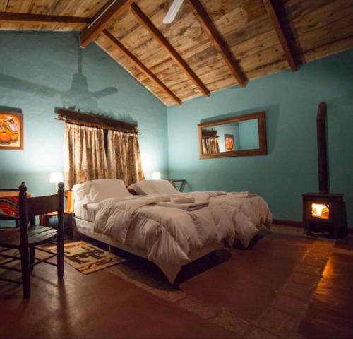 Ένα ή περισσότερα κρεβάτια σε δωμάτιο στο Frambuesas Suites