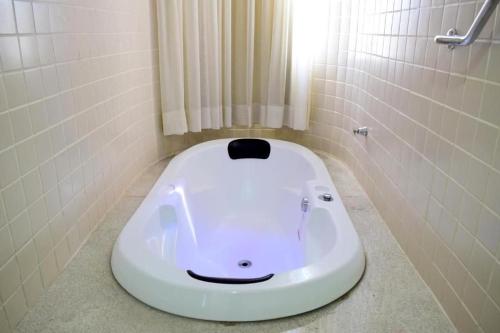 Ванная комната в Apartamento Hotsprings em Caldas Novas