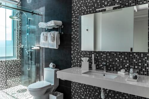 Koupelna v ubytování Ocean Z Boutique Hotel