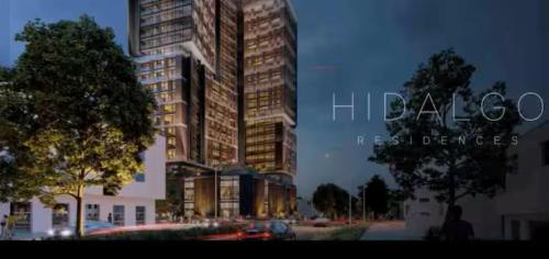 a rendering of a tall building in a city at Colonia Americana Vista Home in Guadalajara