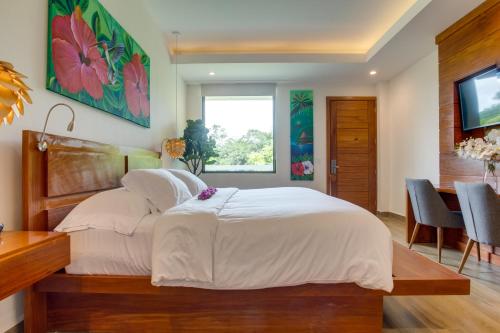 Postel nebo postele na pokoji v ubytování Belizean Dreams Resort