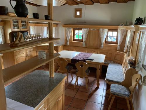 Dapur atau dapur kecil di Ferienhaus Steirerzeit