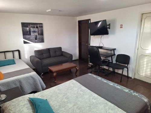 Μια τηλεόραση ή/και κέντρο ψυχαγωγίας στο Casa Miranda Airport