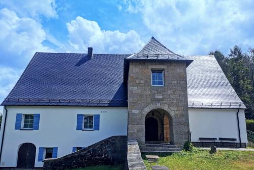 Bygningen som vandrehjemmet ligger i