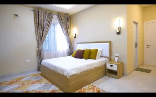 Katil atau katil-katil dalam bilik di Golden Heights Accra