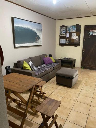 Χώρος καθιστικού στο Apartamento Liberia centro
