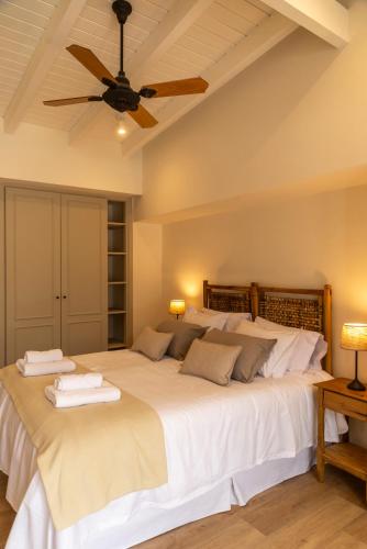 Hotel El Candil Tilcaraにあるベッド