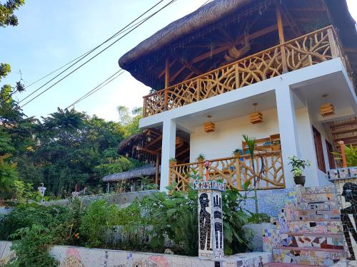 Hoone, kus hostel asub