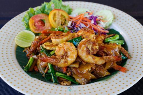 Mad på resortet eller i nærheden