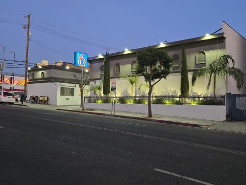 a building on the side of a city street at Motel 6 Los Angeles, CA - Downtown in Los Angeles