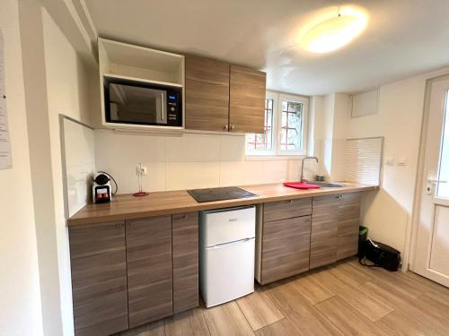 Küche/Küchenzeile in der Unterkunft Rosny Sous Bois centre ville charmant appartement