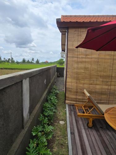 Balkoni atau teres di Bali secret villa