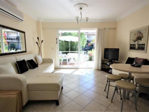 Χώρος καθιστικού στο SUNSET BEACH CLUB LEBRENTALS