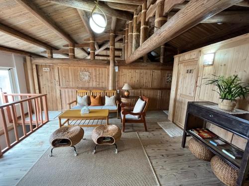 Posezení v ubytování Horn Seaside Homestay