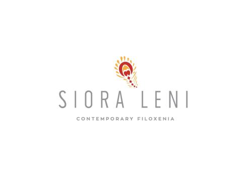 a logo for a flower shop at Siora Leni Hotel in Benitses