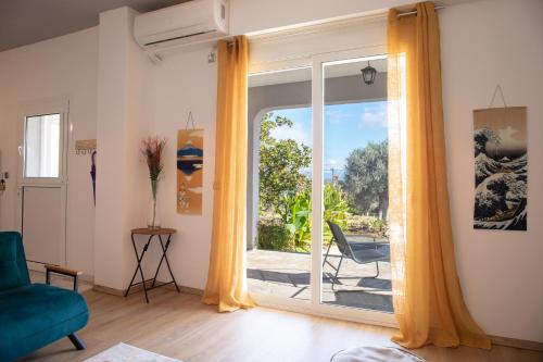 Ruang duduk di Villa Josefine - With private pool and parking