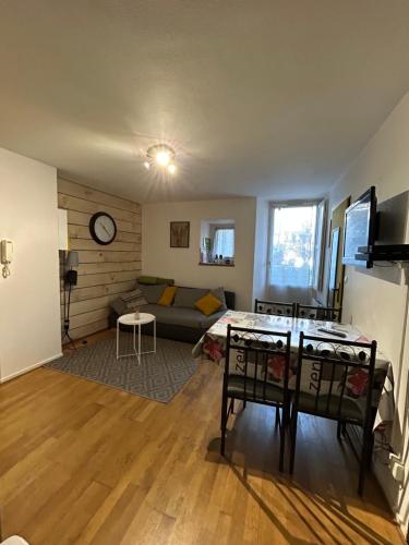 TV a/nebo společenská místnost v ubytování Appt entier rdc 1 chambre Allée d'Etigny