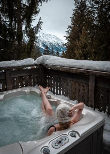 Hôtel Les Chalets de Philippe avec Jacuzzis Privatifs photo 76