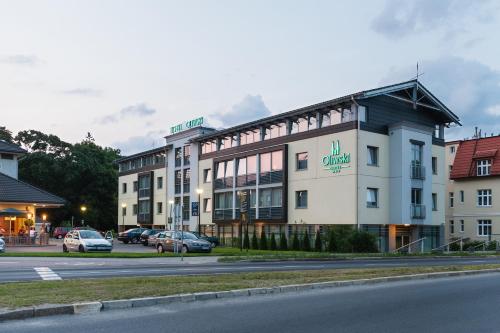 Budova, v ktorej sa hotel nachádza